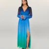 Robe Longue Manche Longue Mousseline^FROM FUTURE Flash Sale