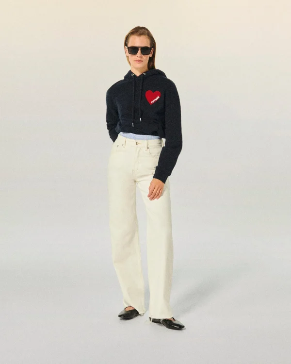 Sweatshirt Hoodie Coeur^FROM FUTURE Best