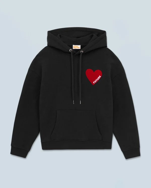 Sweatshirt Hoodie Coeur^FROM FUTURE Store