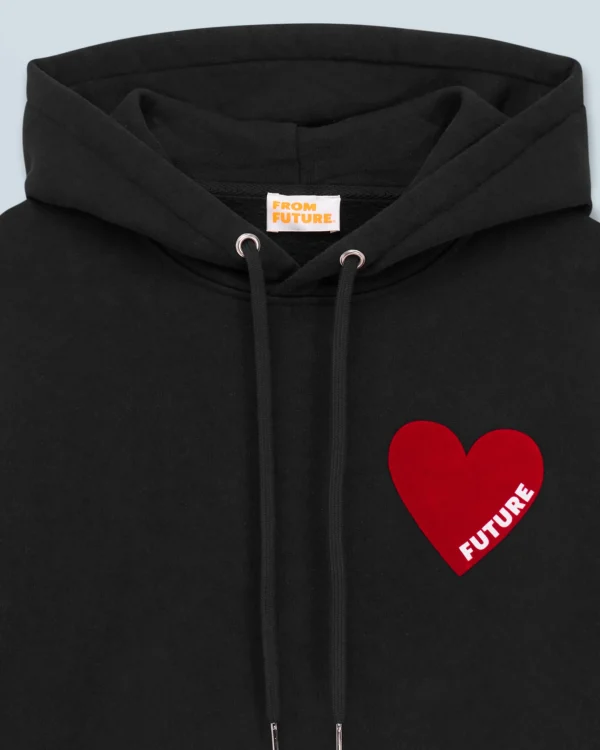 Sweatshirt Hoodie Coeur^FROM FUTURE Store