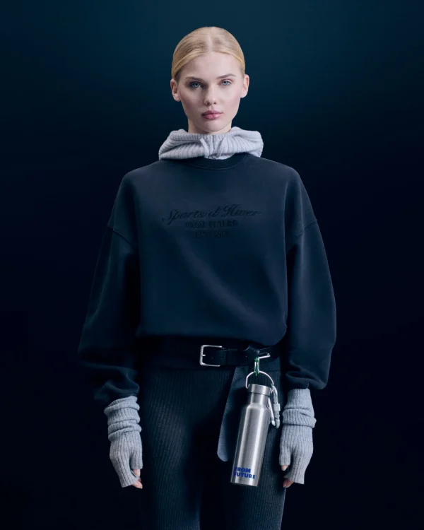 Sweatshirt Hoodie Ski Club^FROM FUTURE Clearance