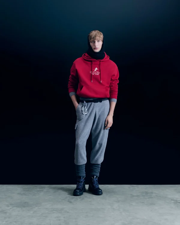 Sweatshirt Hoodie Ski Club^FROM FUTURE New