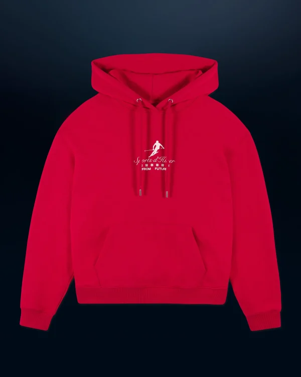 Sweatshirt Hoodie Ski Club^FROM FUTURE New