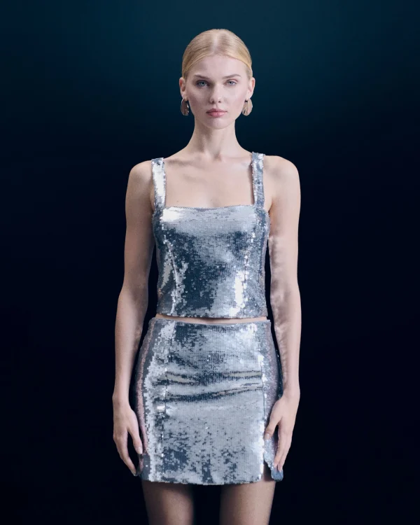 Top Bretelle Sequins^FROM FUTURE Outlet