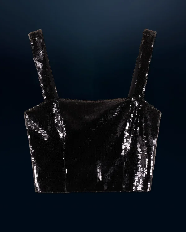 Top Bretelle Sequins^FROM FUTURE Clearance