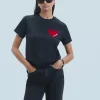 T-shirt Col Rond Coeur^FROM FUTURE Outlet