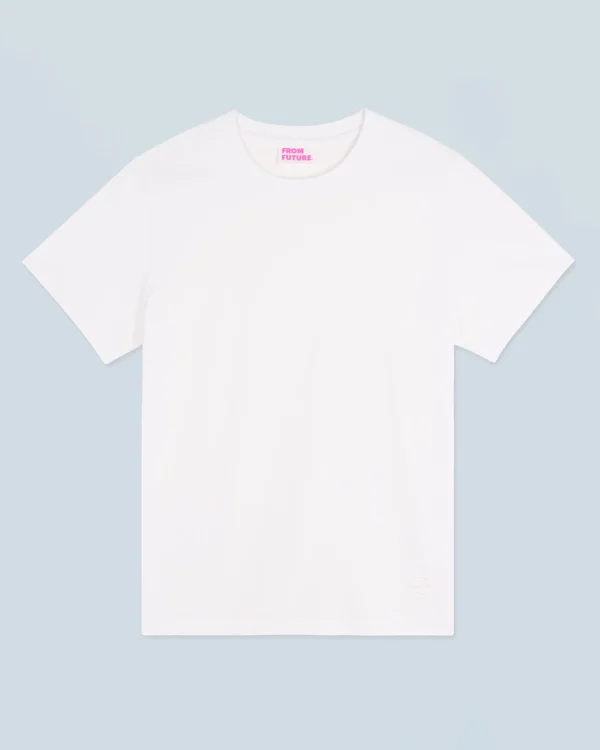 T-shirt Col Rond Manches Courtes^FROM FUTURE Clearance