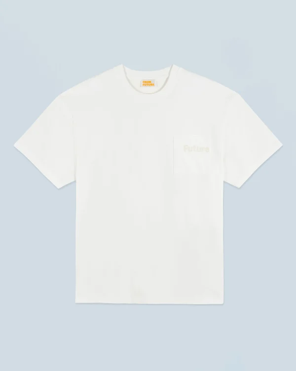 T-shirt Col Rond Manches Courtes^FROM FUTURE Best Sale