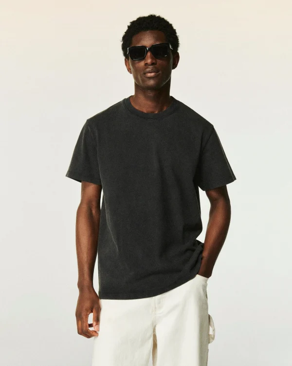 T-shirt Col Rond Manches Courtes^FROM FUTURE New