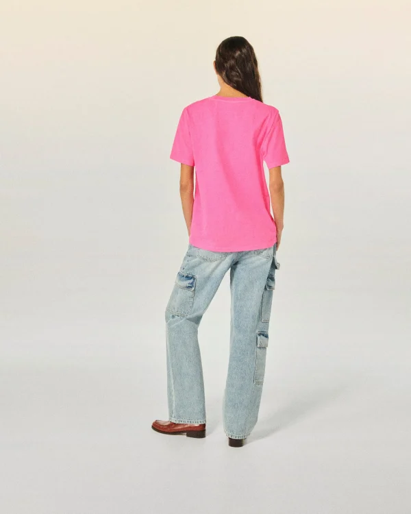 T-shirt Col Rond Manches Courtes^FROM FUTURE Online
