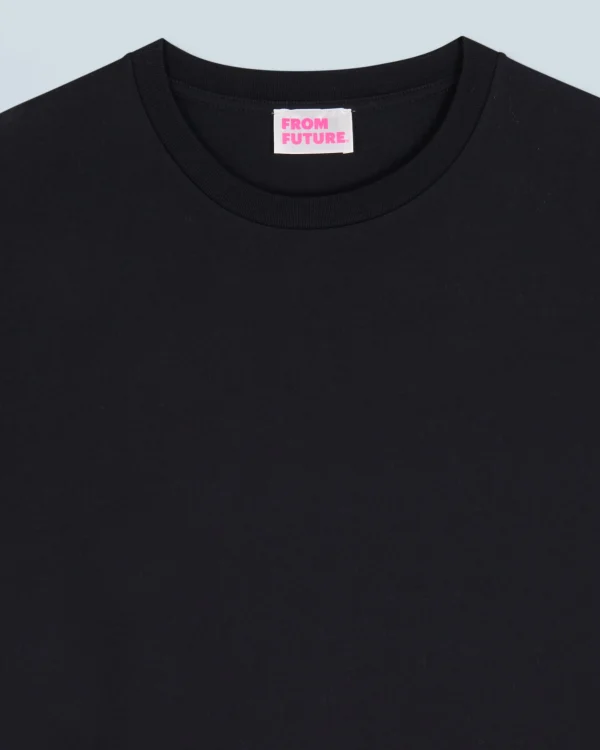 T-shirt Col Rond Manches Courtes^FROM FUTURE Cheap