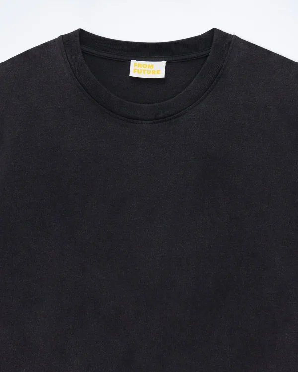 T-shirt Col Rond Manches Courtes^FROM FUTURE New