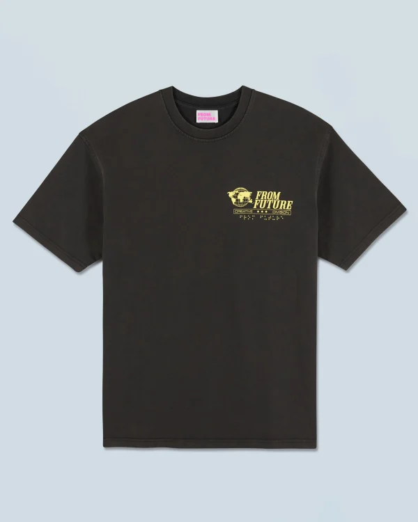 T-shirt Col Rond Manches Courtes Ups^FROM FUTURE Cheap
