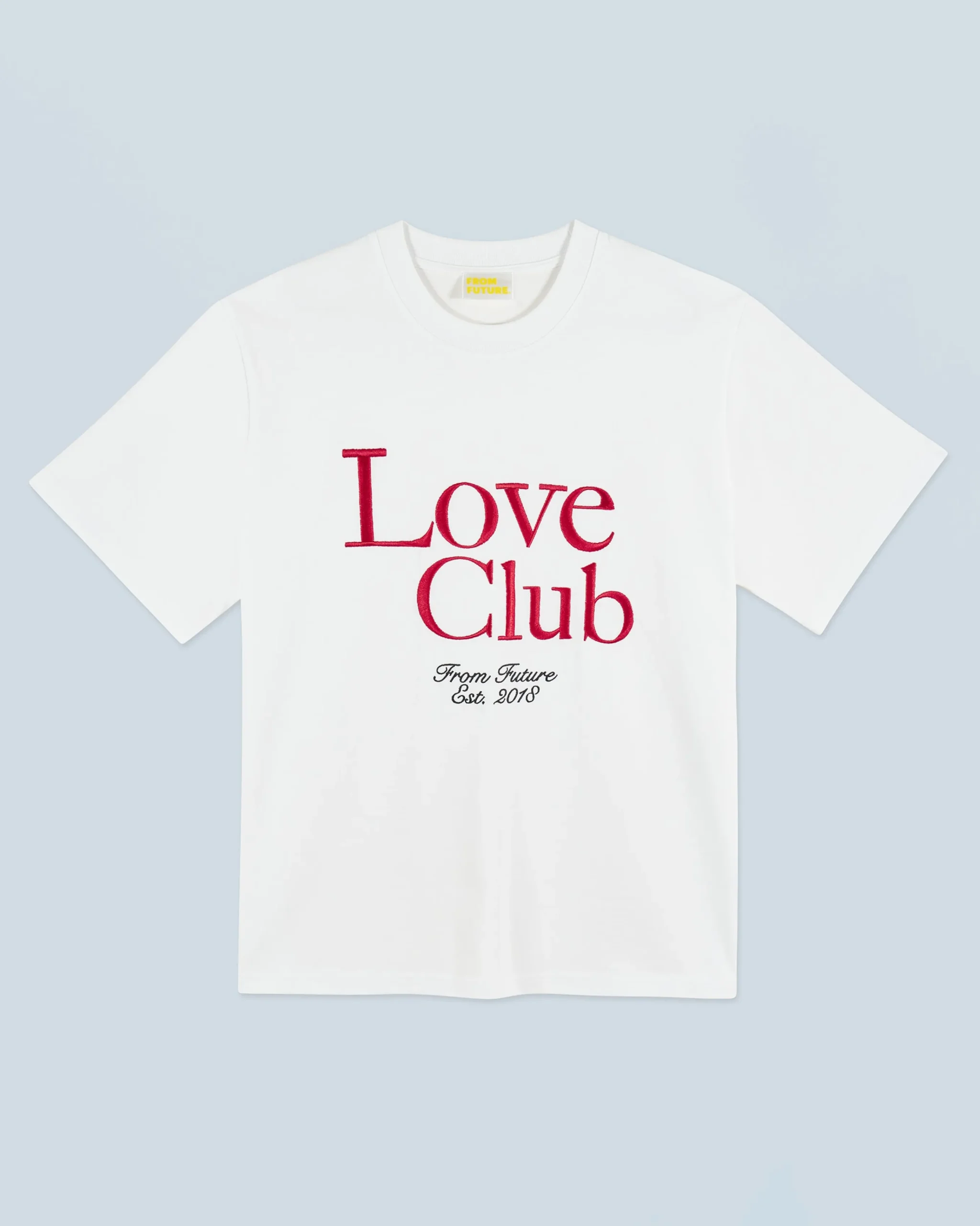 tshirt_col_rond_manches_courtes_love_club_0.webp T-shirt Col Rond Manches Courtes Love Club^FROM FUTURE Sale