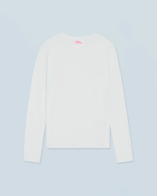 T-shirt Col Rond Manches Longues^FROM FUTURE Store