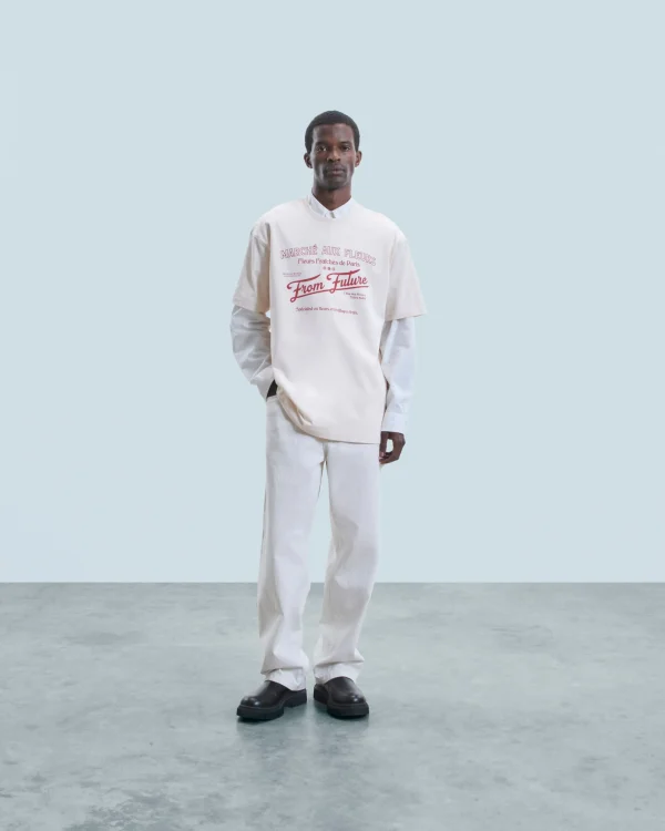 T-shirt Col Rond Marché Aux Fleurs^FROM FUTURE Flash Sale