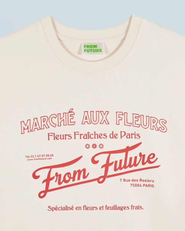 T-shirt Col Rond Marché Aux Fleurs^FROM FUTURE Flash Sale