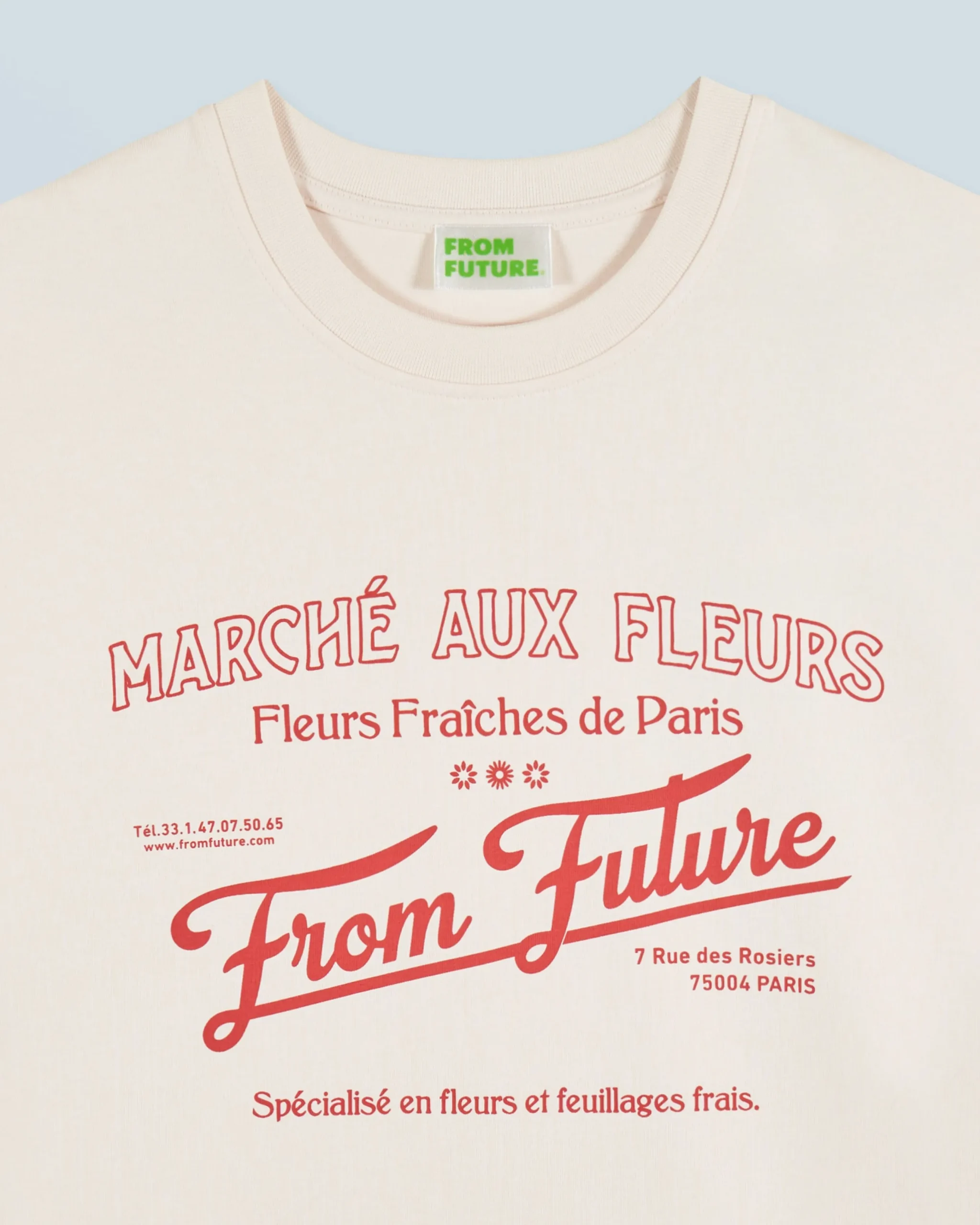 tshirt_col_rond_march_aux_fleurs_5.webp T-shirt Col Rond Marché Aux Fleurs^FROM FUTURE Flash Sale
