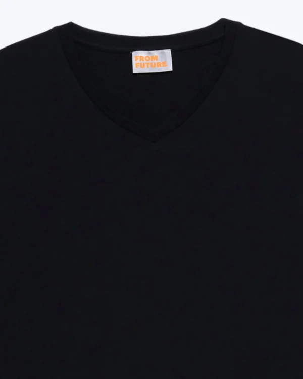 T-shirt Col V Manches Courtes^FROM FUTURE Cheap